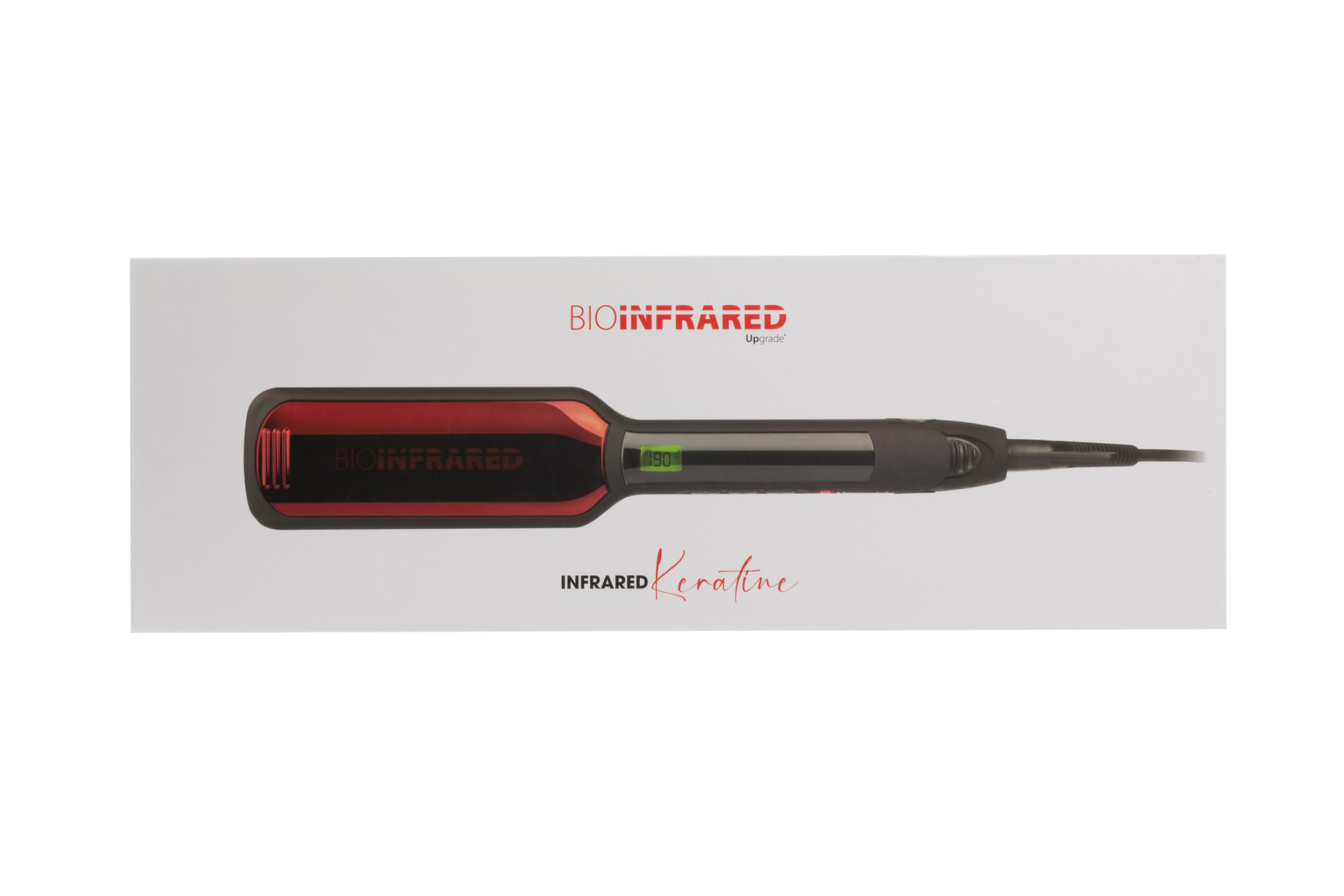 Upgrade - Plancha de pelo profesional Keratin Bio - Específica para tratamientos de alisado con queratina - Adecuada para tratamientos profesionales de alisado y planchado