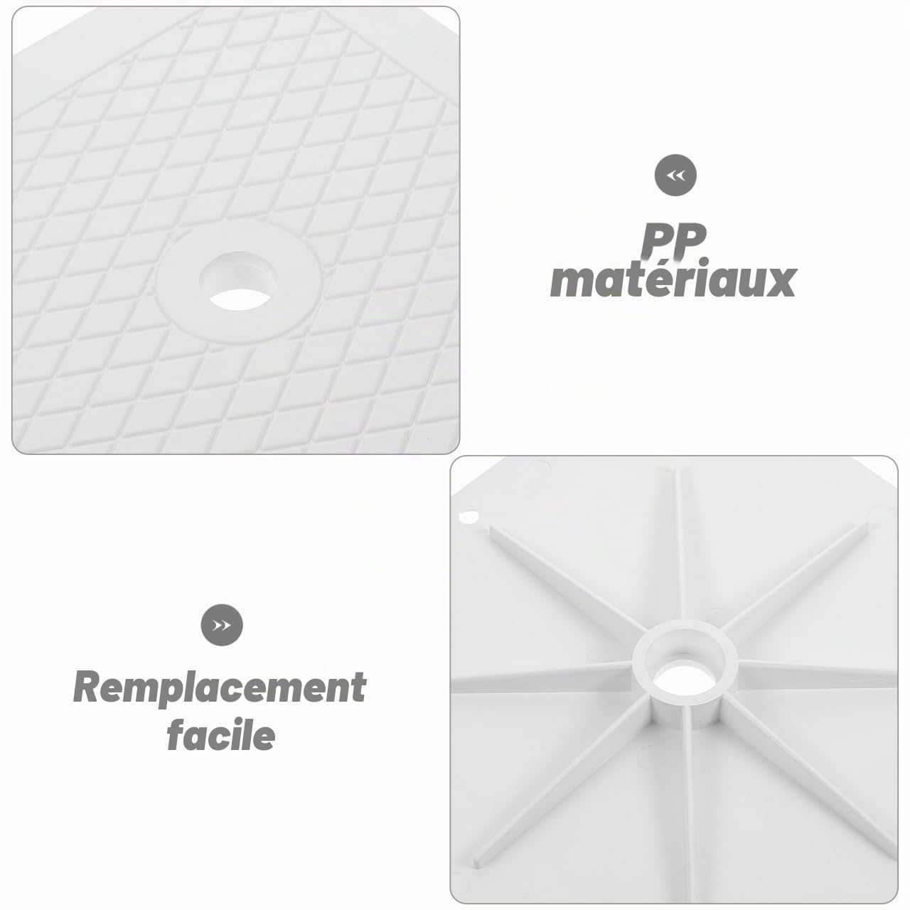 VANZACK Couvercle De Skimmer De Piscine Couvercle pour Skimmer Carré Couvercle De Skimmer Carré Pièce De Rechange Couvercle De Skimmer Pièce De Rechange Couvercle De Skimmer Pièce De