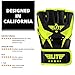 MMA UFC Gloves for Men, Women, and Kids, Elite Sports Best Mixed Martial Arts Sparring Training Grappling Fighting Gloves (Green/Black, Medium)