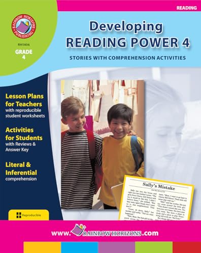 Developing Reading Power 4: Stories With Comprehension Activities Gr. 4 - Rainbow Horizons Publishing