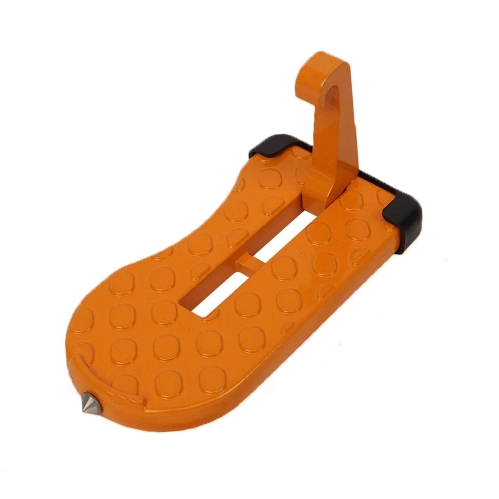 drabina samochodowa Hak zatrzaskowy Pedał nożny Aluminiowy stop Bezpieczeństwo Akcesoria samochodowe Składany bagażnik dachowy Stopień Drzwi samochodu Stopień(Orange)