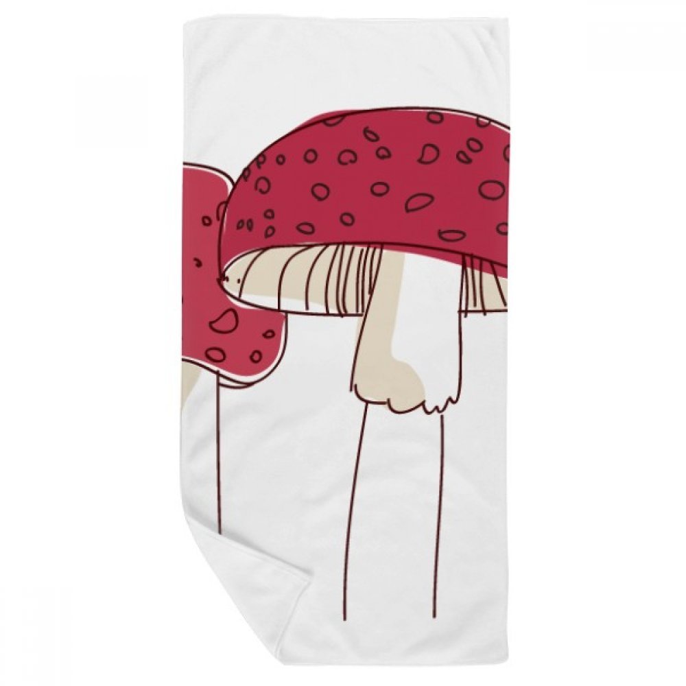 Gant de toilette Swamm vénéneux au motif réaliste doux multicolor 35x70