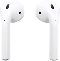 Vista 2 de Apple MMEF2AM/A AirPods - Audífonos inalámbricos con Bluetooth para iPhone con iOS 10 o posterior, color blanco - (Renovados)