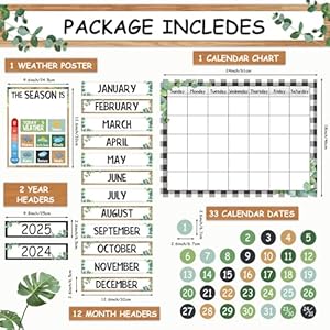 Farmhouseclassroomcalendarsetbulletinboardsetsforteachersbulletinboardcalendarwithnumbersmonthweatherforclassroomdecorschoolcalendarforelementaryclassroomoffice Urban Country Home Decor Farmhouse classroom calendar set bulletin board sets for teachers bulletin board calendar with numbers month weather for classroom decor school calendar for elementary classroom office urban country home decor