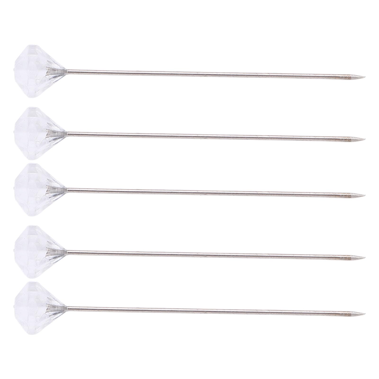 Lot De 100 épingles à Fleurs Pour Boutonnière Ou Corsage - 10x64mm
