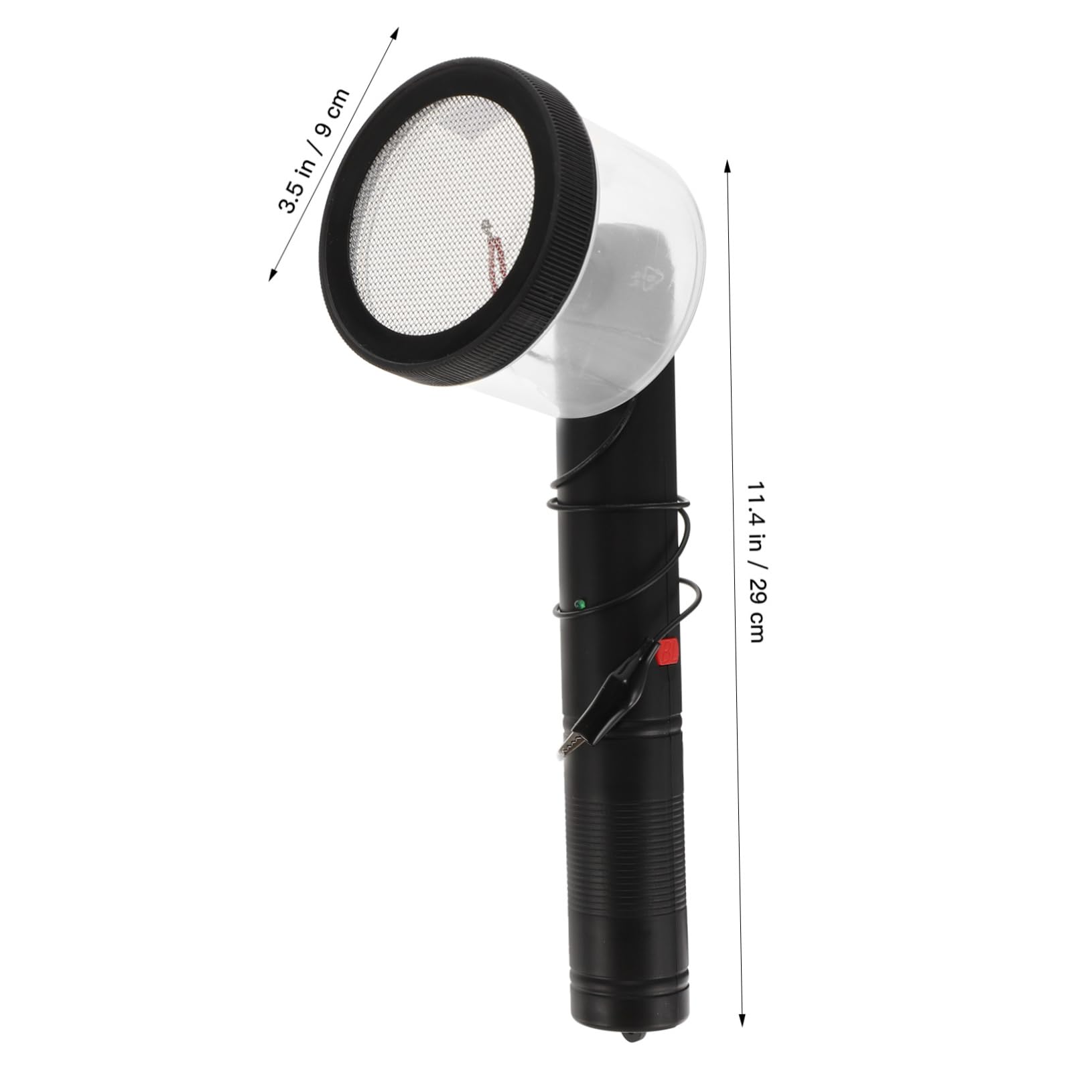 SHINEOFI Applicatore Statica per Modellismo, Macchina per Floccaggio Portatile in Plastica, Semplice da Usare, per Scene Fai da Te e Decors Modellistici, Decals Modellismo