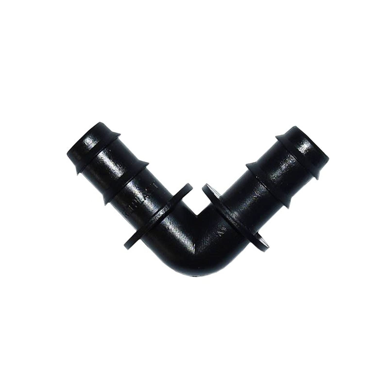 Connecteur de tuyau d'arrosage 1/2" connecteur cannelé 16 mm connecteur coudé 90 degrés 1/2 joint de genou 80