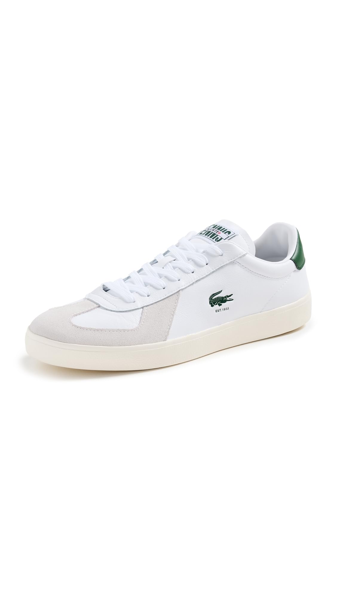 

                                                    Lacoste Men's Baseshot Pro Leather Sneakers, White