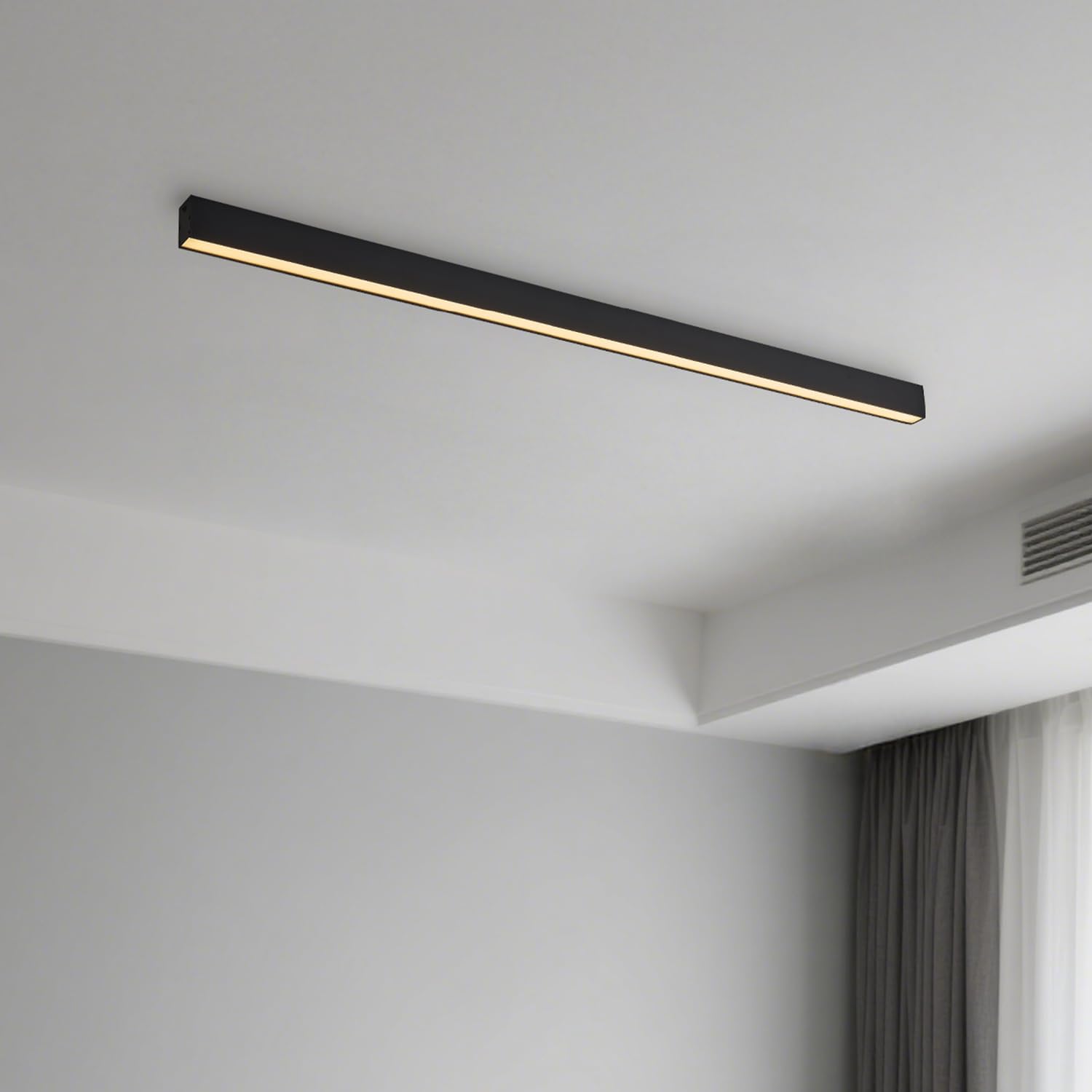 Photo 1 of LINDUGUYI Black LED Ceiling Light