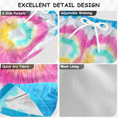Boys Swim Trunks Tie Dye Color Toddler Swim Shorts Little Boys Bathing Suit Swimsuit Toddler Boy Swimwear 2T 202c16853
