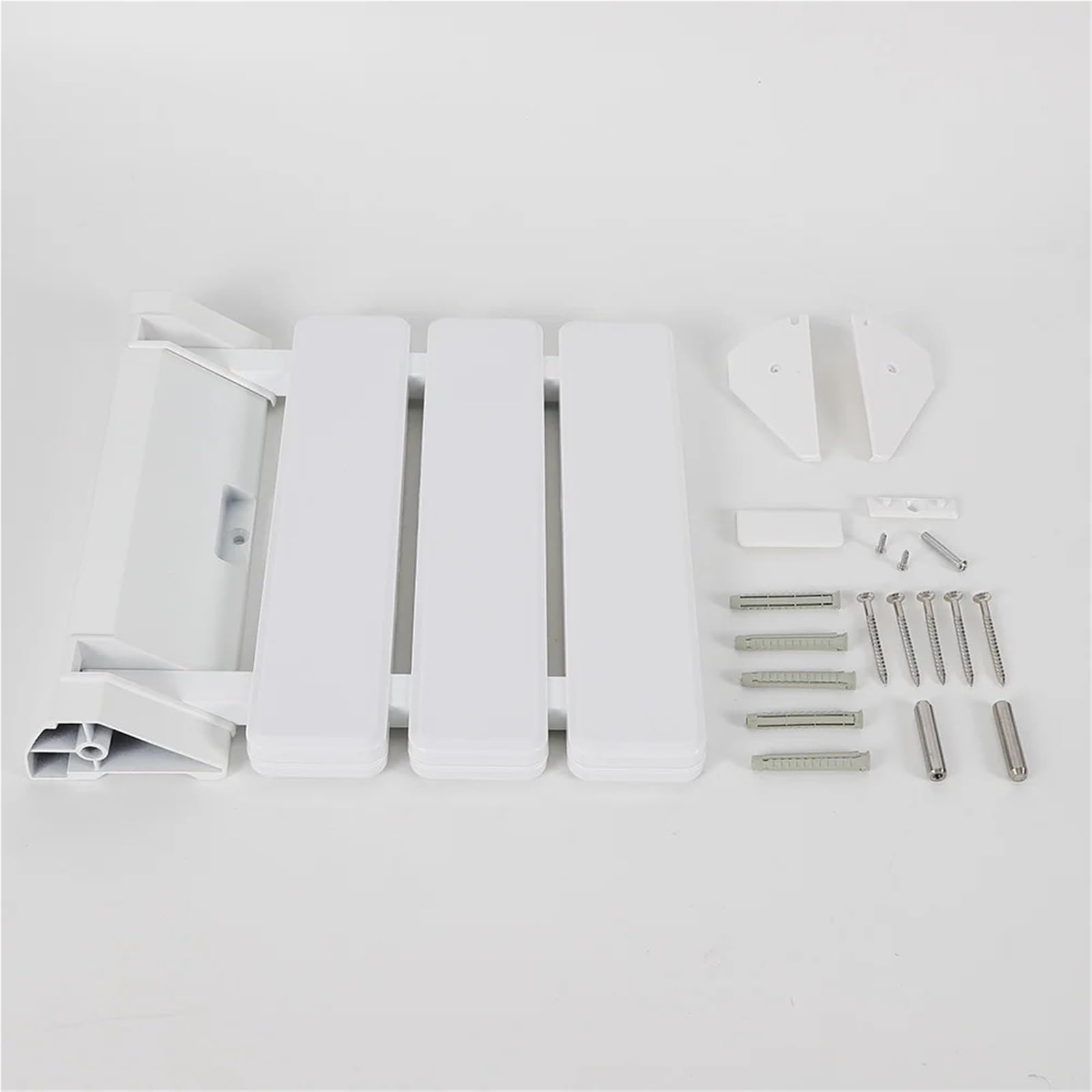 Asiento Ducha Pared Montada Silla Plegable for Asiento de Ducha | Con soporte plegable for taburete que ahorra espacio montado en la pared