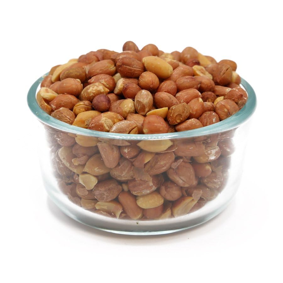 C.J. Dannemiller Spanish Peanuts, Bulk 30 LB Box, Shelled, Roasted, Unsalted Peanuts Great For Snacking, Trail Mix, Cooking