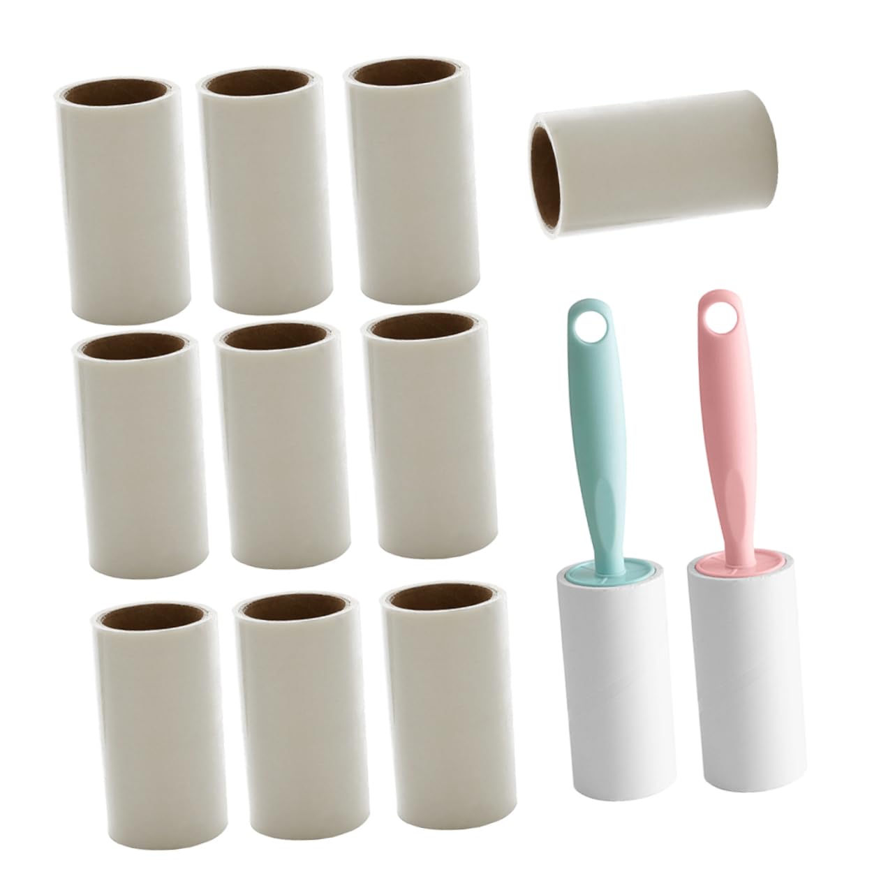 Abaodam Rullo Cattura Pelucchi e Peli Animali Set 10 Pezzi in Plastico