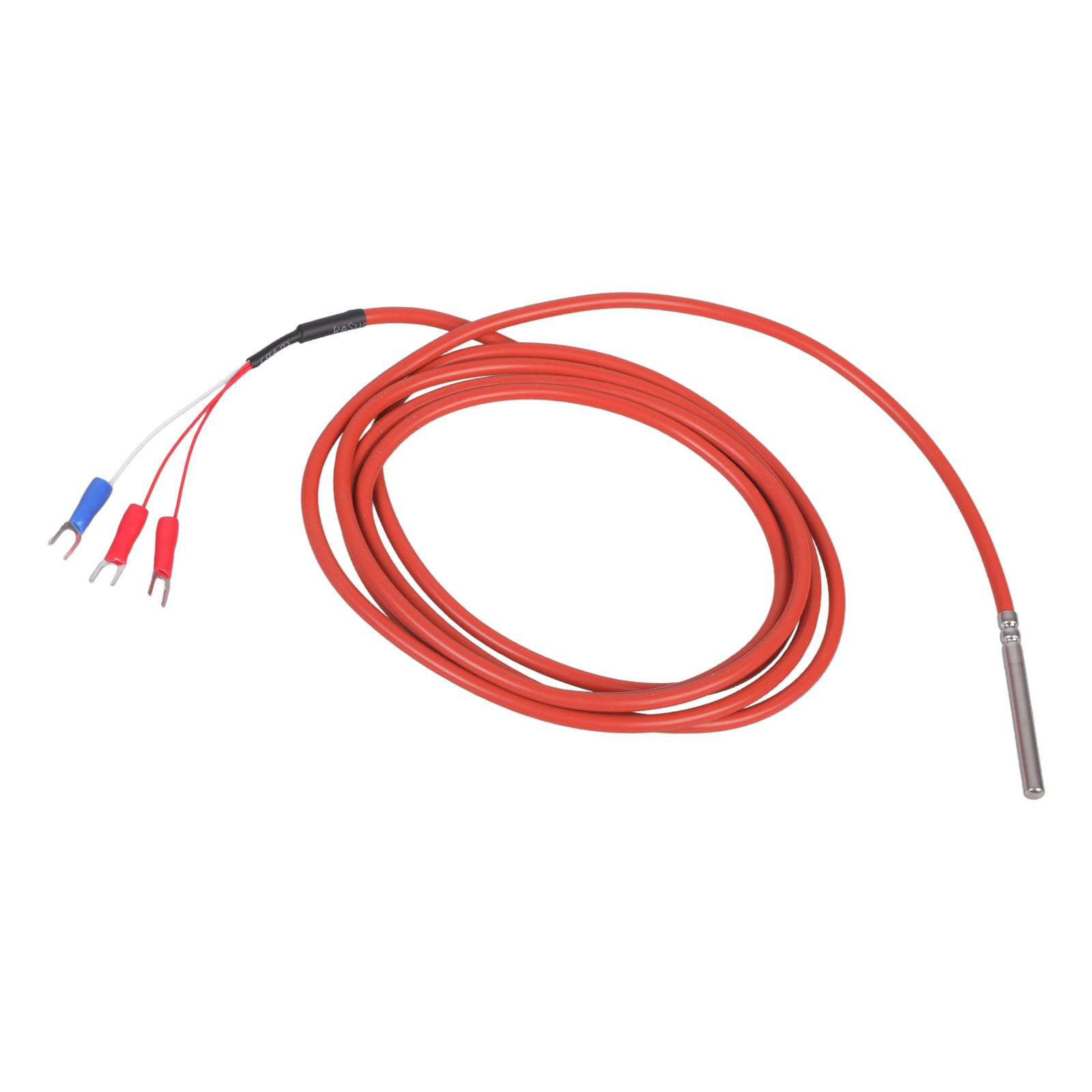 Hsioluted Accuracy 0.1 Pt100 Temperature Probe Sensors Waterproof Design Flexible Silicone Cable For Multiple Industrial Instrument