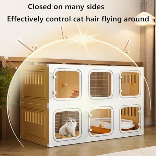 Parc pour animaux de compagnie portable et modulable de 141cm de haut