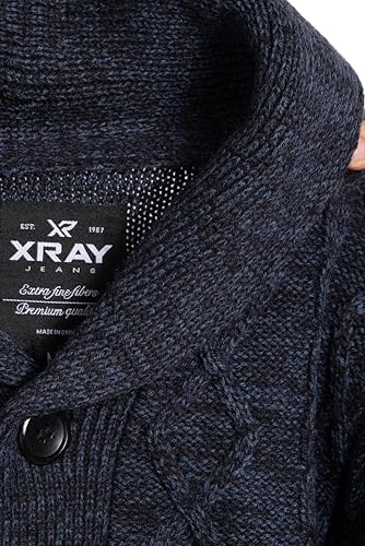 X RAY Boy's Cable Knit Cardigan (S - XL)3
