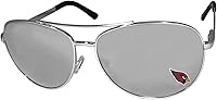Vista 15 de Siskiyou Sports NFL unisex Aviator Sunglasses plateado