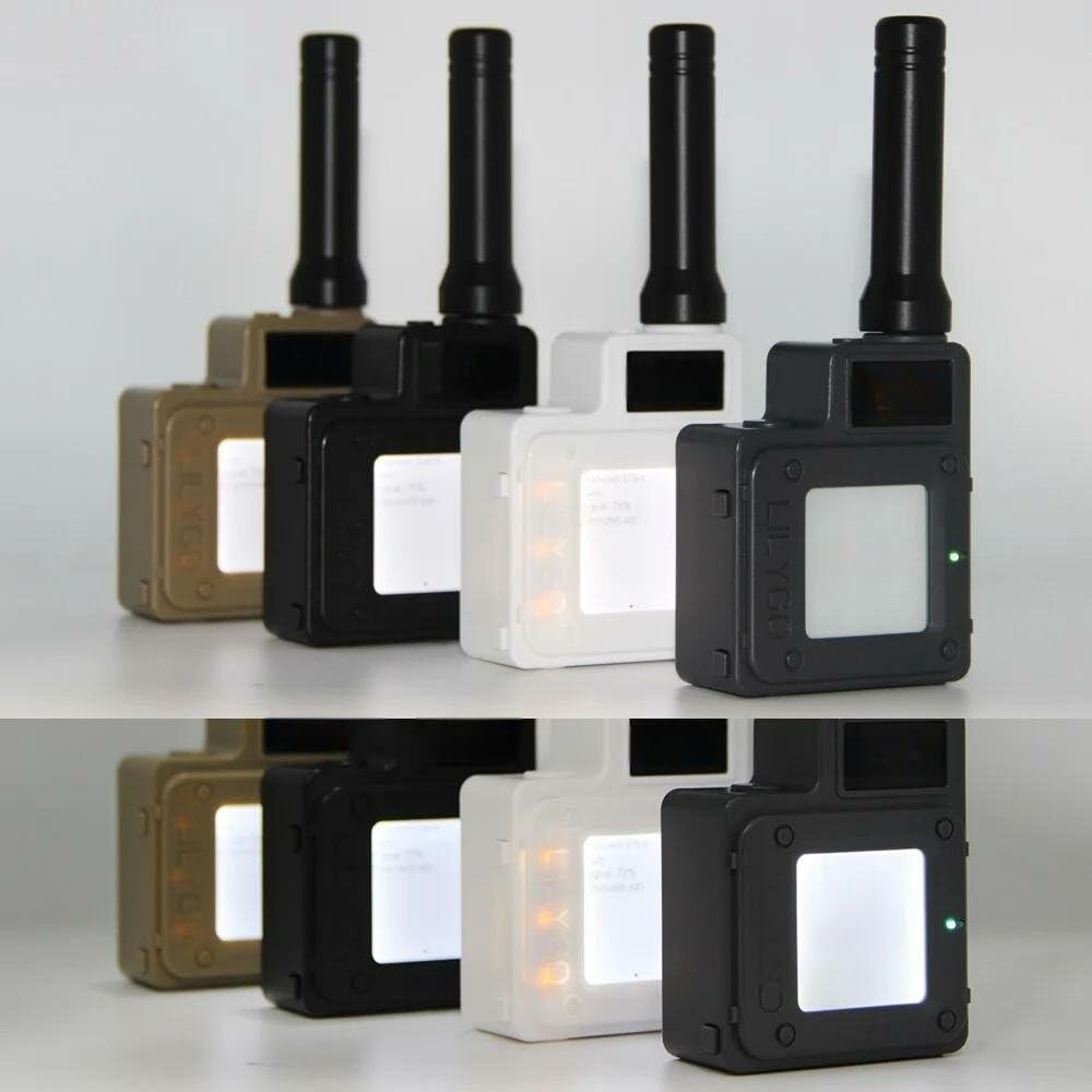 VIDOO Modulo Wireless NRF52840 LoRa SX1262 Sensore BME280 E-Paper 1,54 per Arduino L76K-Bianco Meshtastic 433MHz