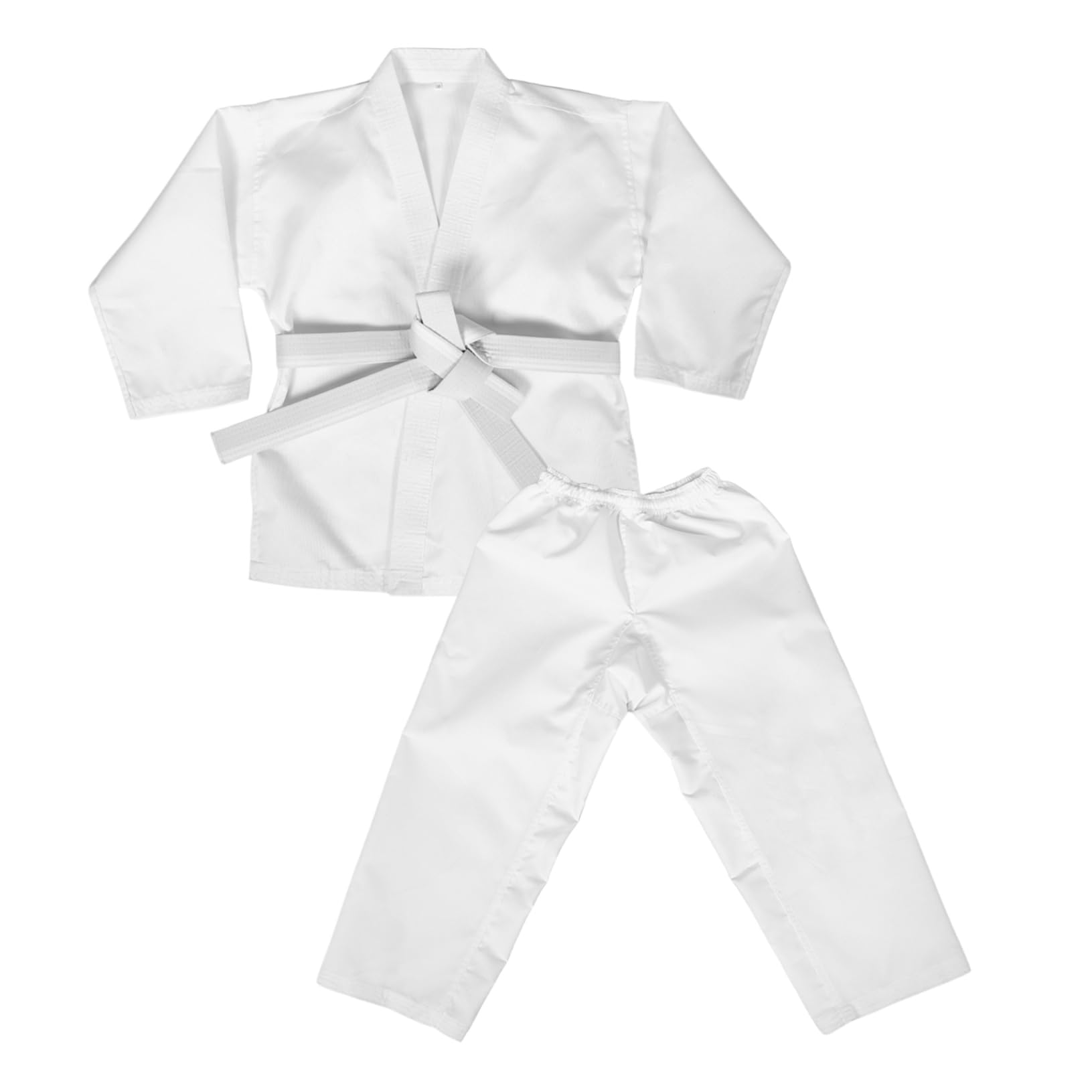 VALICLUD Uniforme De Kárate Jeet Kune Do Disfraz De Kárate Adulto Traje De Karate para Uniformes De Taekwondo Uniforme De Entrenamiento Estudiantil Poliéster