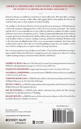 Using Evidence of Student Learning to Improve Higher Education (Jossey-bass Higher and Adult Education) - Image 2