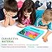 BMOUO for Samsung Galaxy Tab A 8.0 2019 - Shockproof Lightweight Protective Handle Stand Case - Turquoise