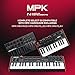 Akai Professional MPK Mini MK3 - 25 Key USB MIDI Keyboard Controller With 8 Backlit Drum Pads, 8 Knobs, Music Production Software and Native Instruments Sound Package (NKS Integration), Black