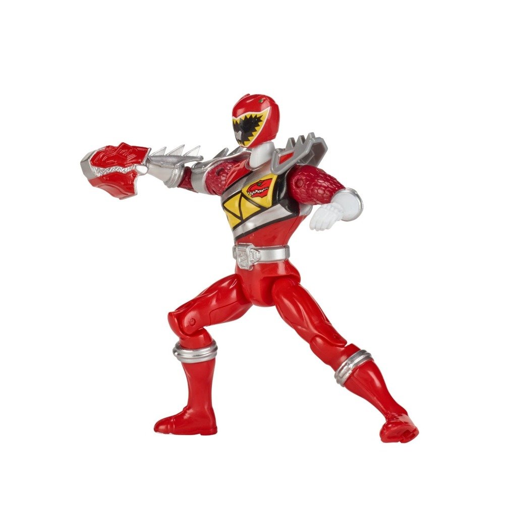 Power RangersDino Super Charge - 5" Dino Steel Red Ranger Action Figure
