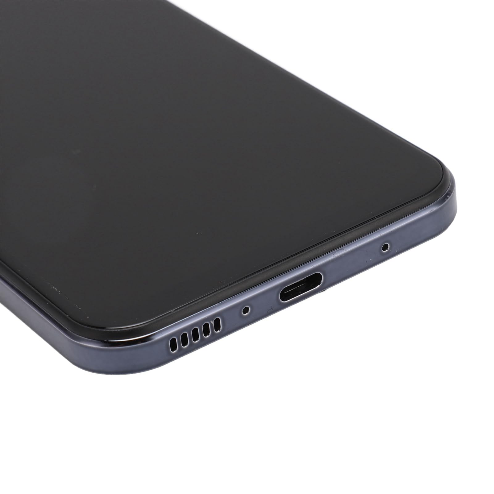 Generic Telefon Odblokowywania Twarzy, Doskonała Reprodukcja Kolorów 6,7 -calowa Ekran HD 16MP PRZEDNI PRZEDNIE 32MP Tylna Kamera Telefon Komórkowy do Oglądania Filmów (BLACK)