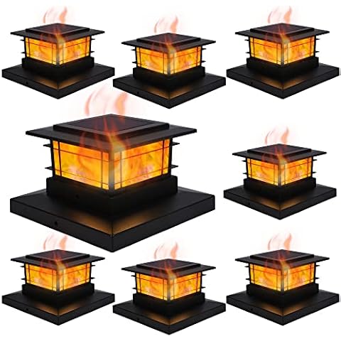 Dynaming Solar Flame Post Lights Cover