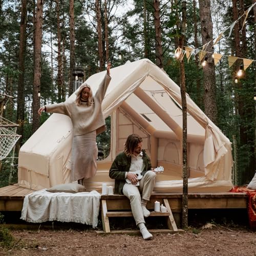 Carpa Inflable NUOBESTY para Camping 8 Personas miniatura 2