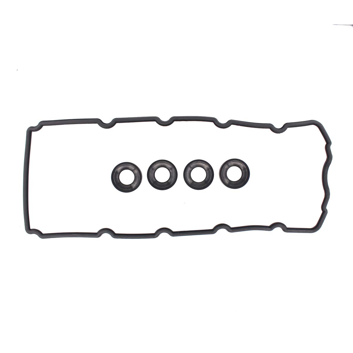 NewYall Engine Valve Cover Gasket Set with Spark Plug Tube Seals