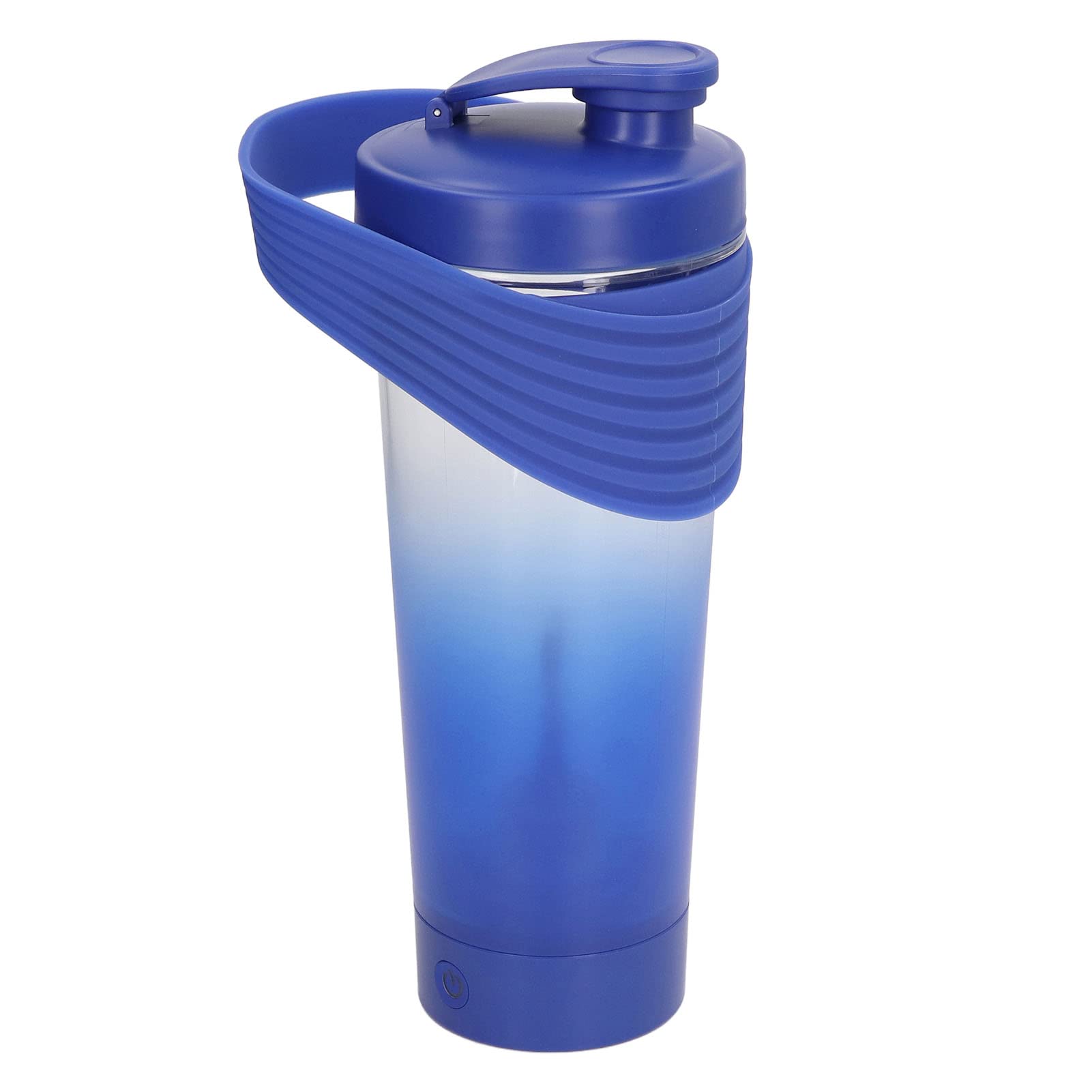 Tyenaza Botella De Batido Eléctrica, Botella Agitadora Recargable por USB De 27oz, Batidos De Proteínas Y Preentrenamiento(Azul)