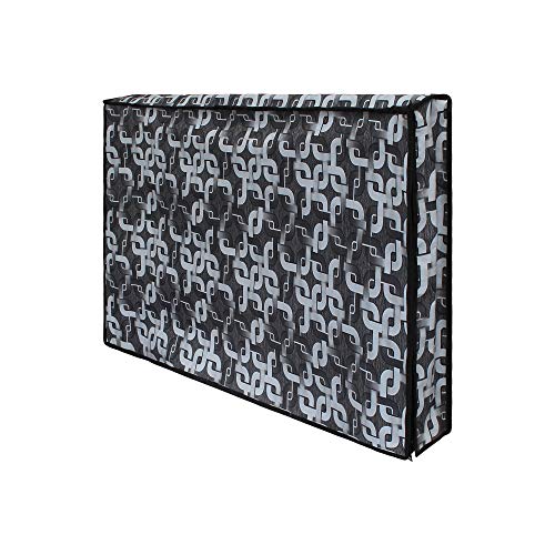 Image of DREAM CARE Double Use - Transparent & Printed Flap - 43 Inches LED TV Cover, Waterproof LED TV Cover for (LG, Samsung, Vu, Mi, Realme, TCL, Croma), SA38