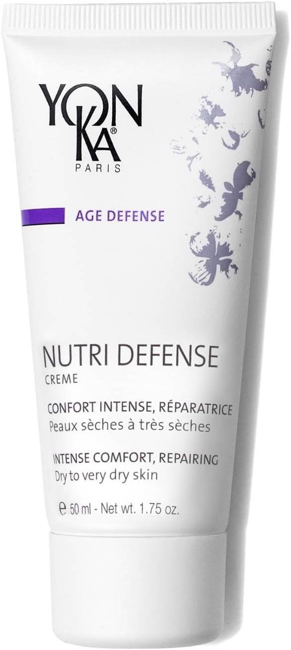 Nutri-Defense Yonka Ultra Comforting Cream for Dry and Very Dry Skin 50ml | SOS Rescue Ultra Hydrating Face Cream | 95% Natural Ingredients, Rich Shea Butter Treatment with Prebiotics and Probiotics