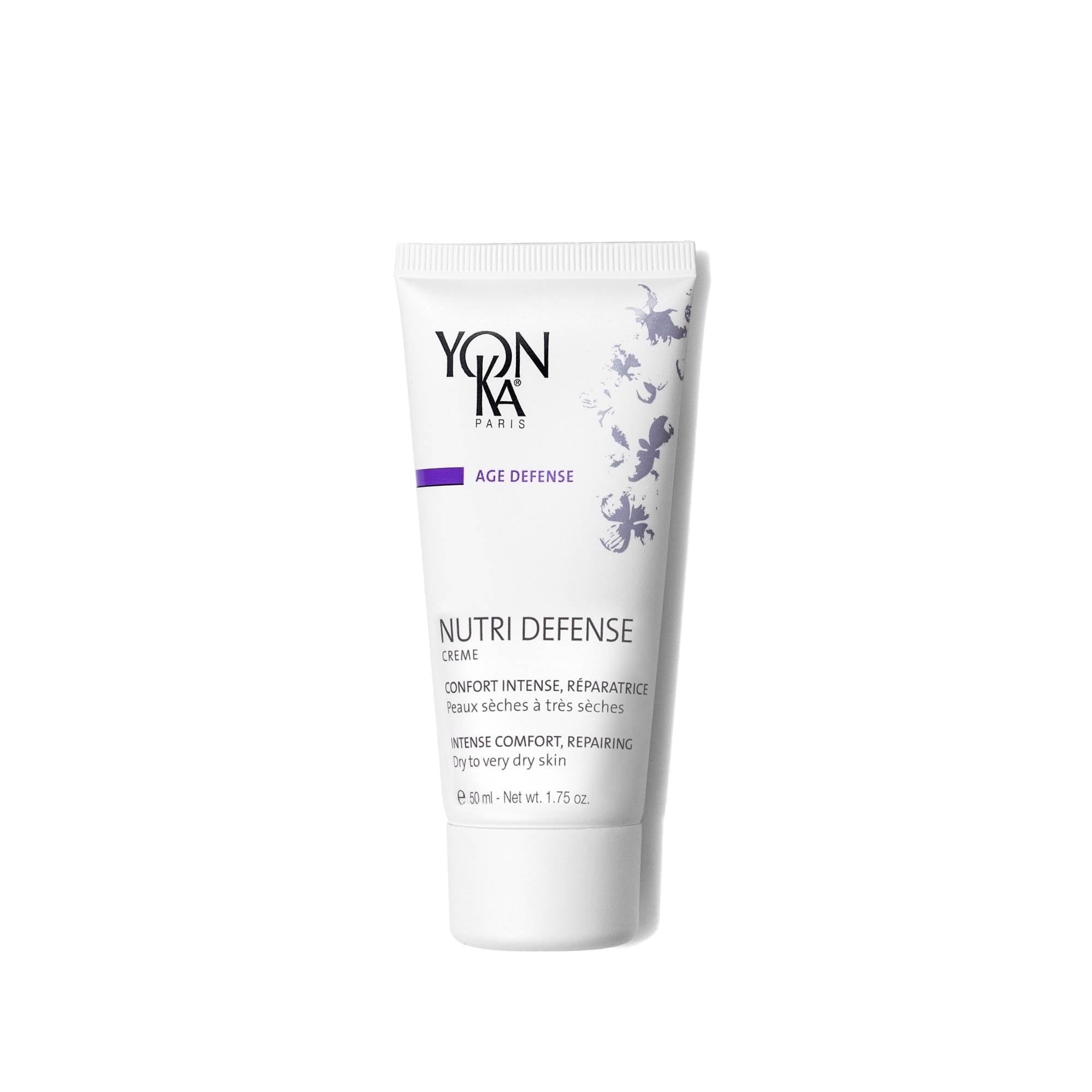 Nutri-Defense Yonka Ultra Comforting Cream for Dry and Very Dry Skin 50ml | SOS Rescue Ultra Hydrating Face Cream | 95% Natural Ingredients, Rich Shea Butter Treatment with Prebiotics and Probiotics