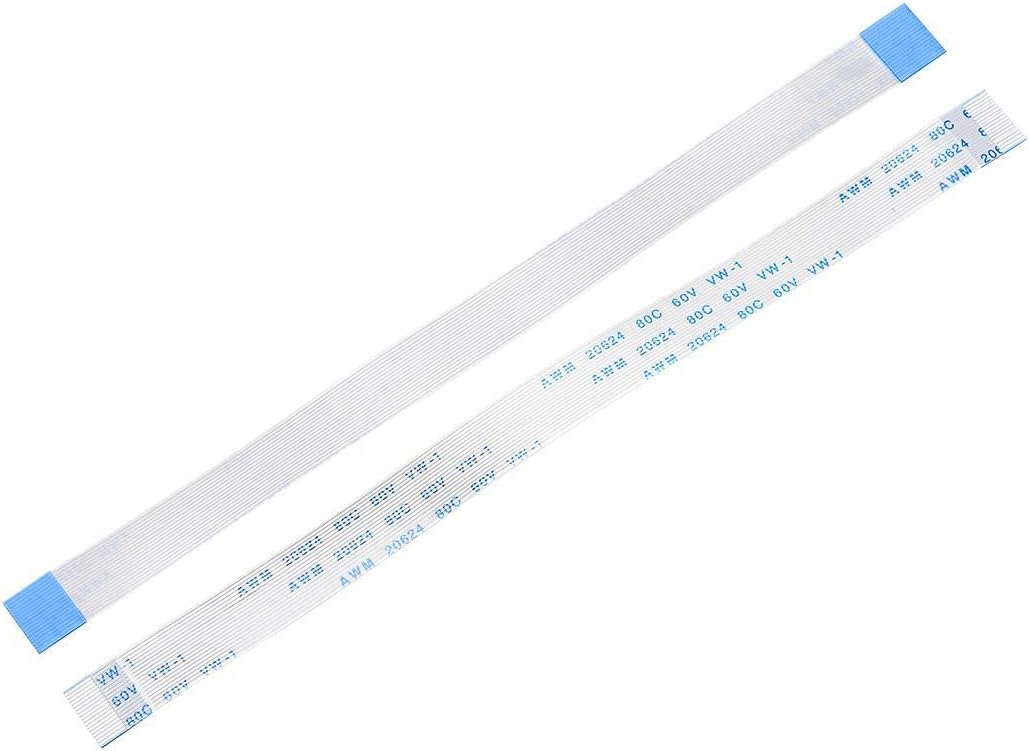 Flat flexible ribbon cable 18-pin 0.5mm pitch 300mm long A-TYPE (Same side pin) (2-PCS)