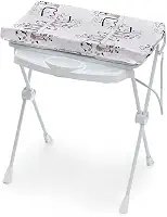 Galzerano Kit Banheira Banho Bebê Classic Zoo 20L + Suporte Com Trocador + Redutor + Saboneteira