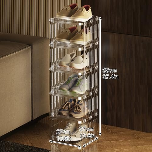 Meuble chaussures gain de place pour petits espaces et couloirs étroits
