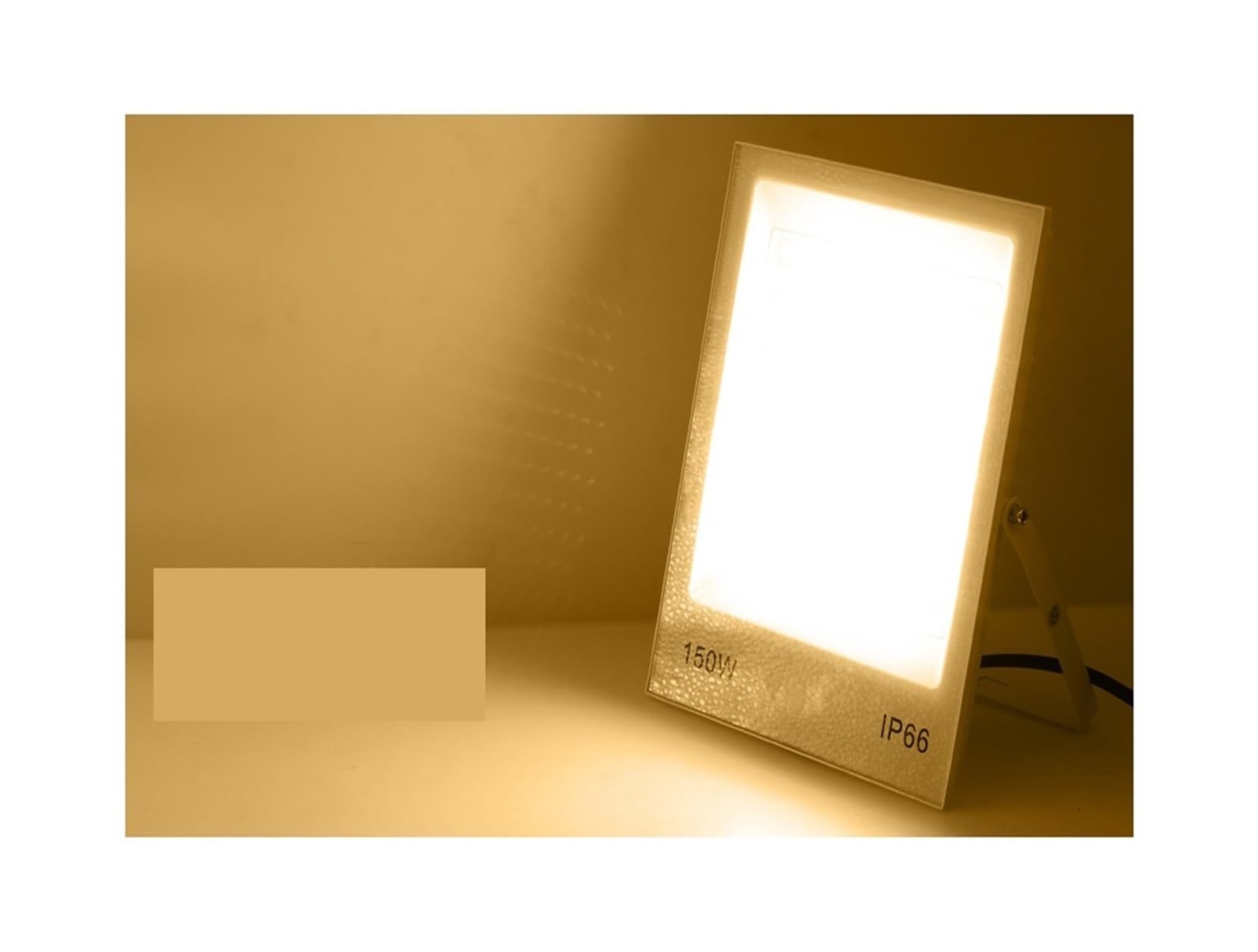 Naświetlacz LED, Światło Halogenowe LED 50W 100W 150W 200W Wysoka Jasność IP66 Wodoodporne Oświetlenie Zewnętrzne Reflektory LED Reflektory Ścienne(Warm White,200W)