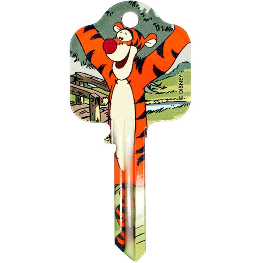Winnie The Pooh - Tigger UL2 Cylinder Key Blank