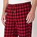 Amazon Essentials Men's Flannel Pajama Pant, Red Buffalo Plaid, Small