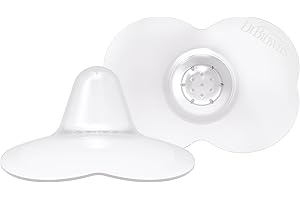 Dr. Brown's Butterfly Breastfeeding Nipple Shields with Sterilizer Case