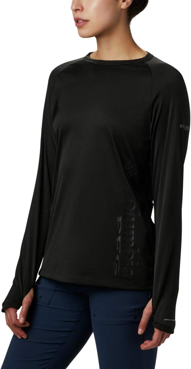 Chemise Pêche Columbia PFG - Manches Longues UPF 50 Noir