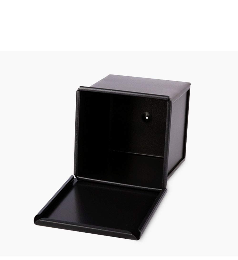 CapriTech Mini Pullman forma do pieczenia chleba, 2 szt. z pokrywką, stop aluminium, kwadratowa kostka, foremki do pieczenia, do pieczenia chleba, oszczędność czasu i idealna do mniej słodkiego chleba