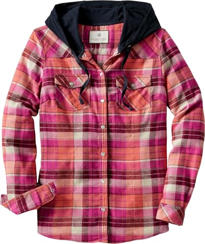 Chemise à bouton bas femme en flanelle pour vos sorties nature et weekend