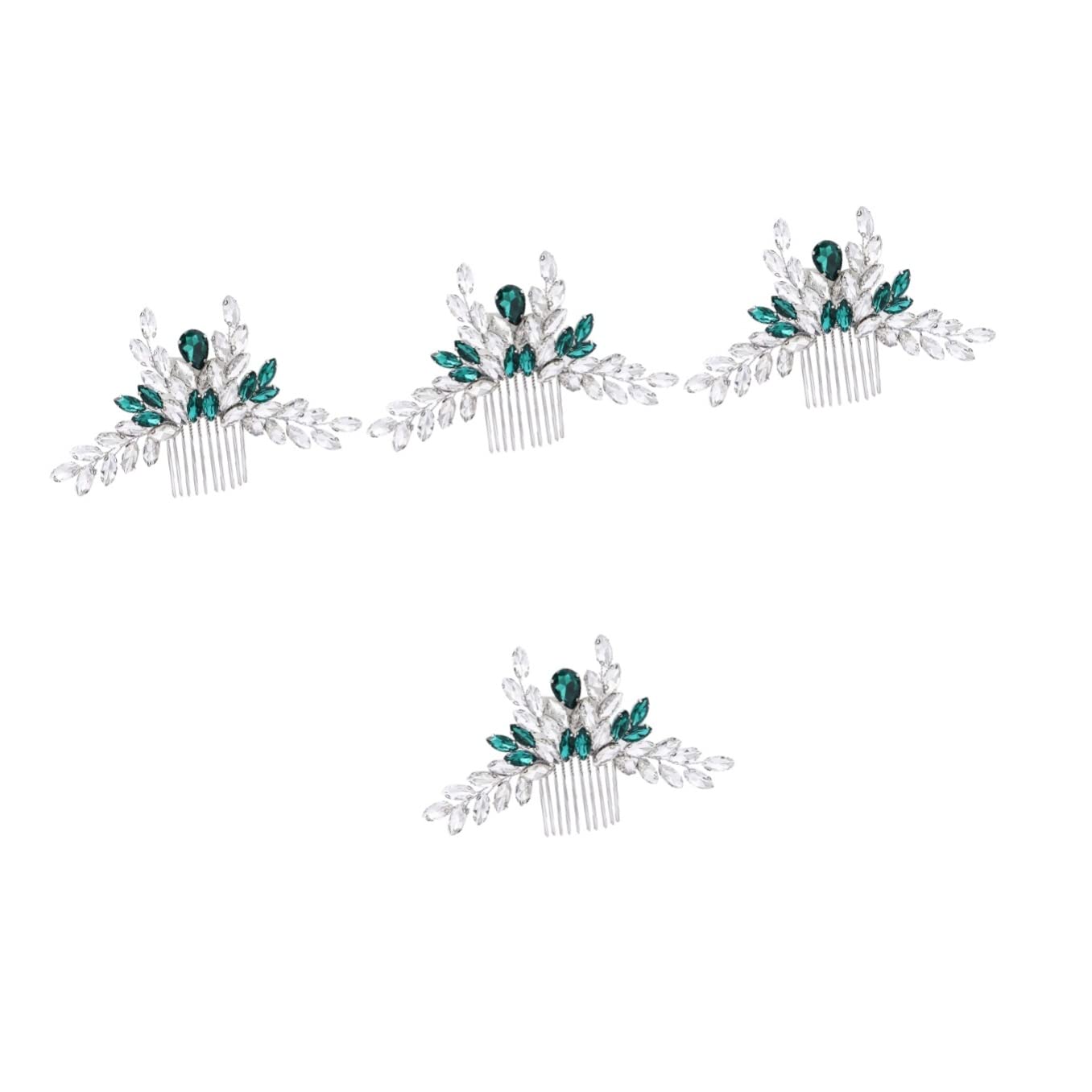 minkissy Lot De 4 Peignes À Cheveux En Strass Pour Enterrement De Vie De Jeune Fille
