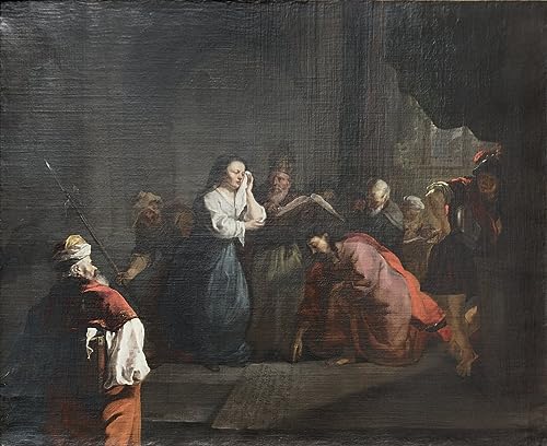 Impression Gabriel Metsu pour habiller un grand mur vide de chambre 60x90