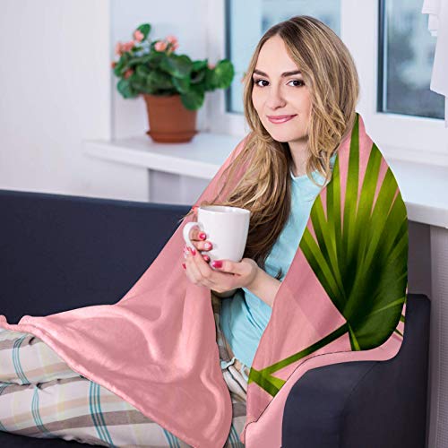 Couverture douce et chaude de lit premium Palmetto 150x100 - 8