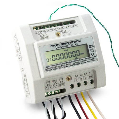 Image of kWh Meter - Universal EKM OmniMeter II UL v.3