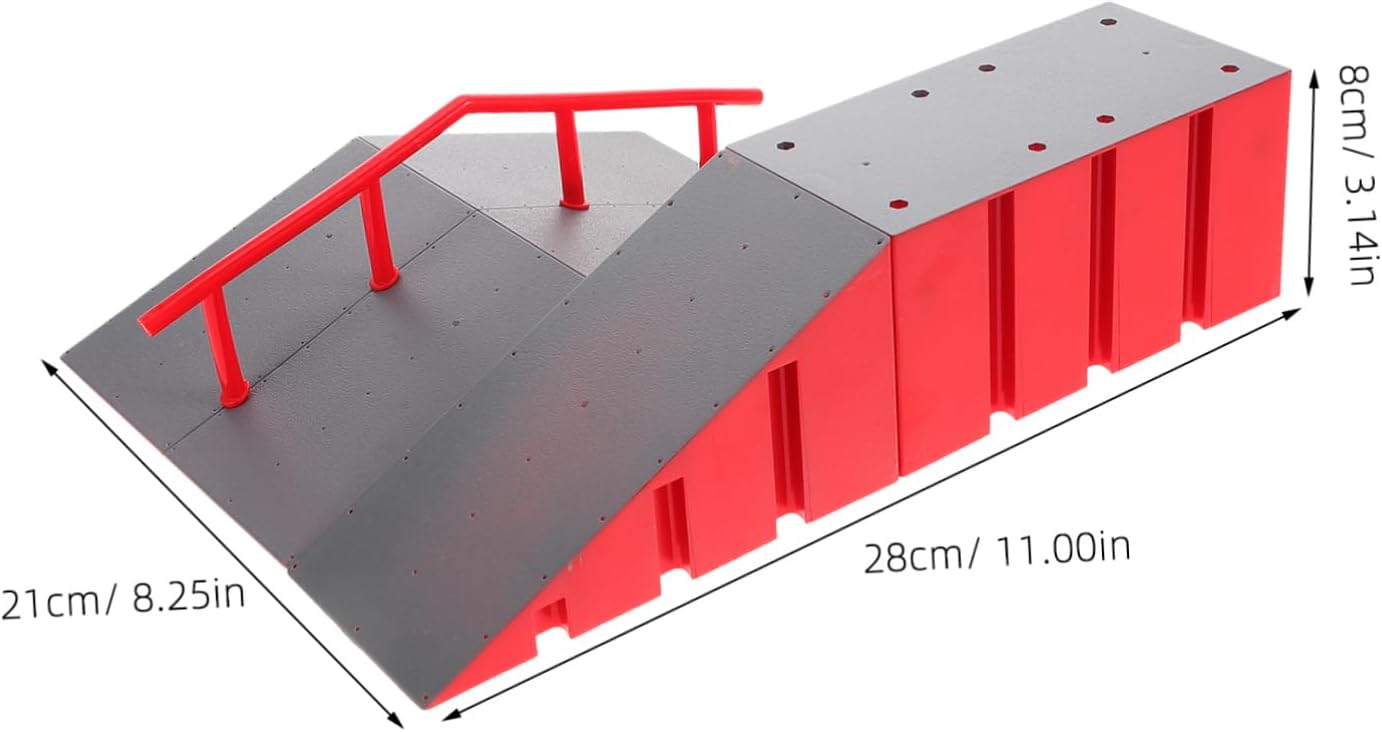 Finger Skateboard Park Obstacle Plastic Replacement Prop for Children image 2